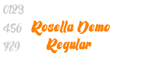 Rosella Demo Regular