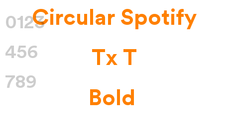 Circular Spotify Tx T Bold