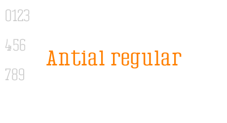 Antial regular