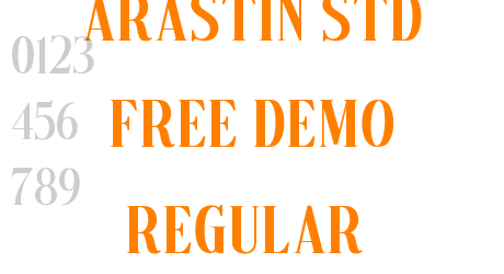 Arastin Std FREE DEMO Regular