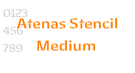 Atenas Stencil Medium