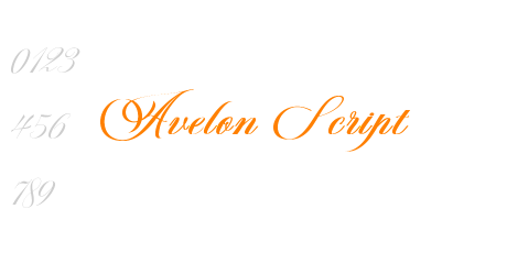 Avelon Script
