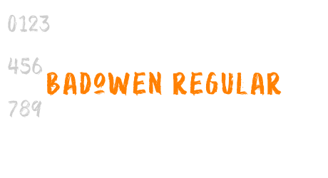 Badowen Regular