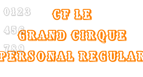 CF Le grand cirque Personal Regular