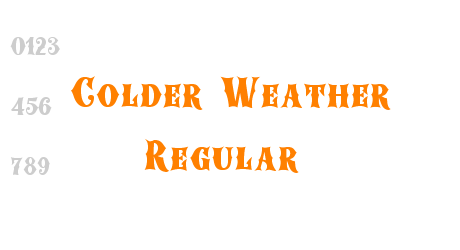 Colder Weather Regular