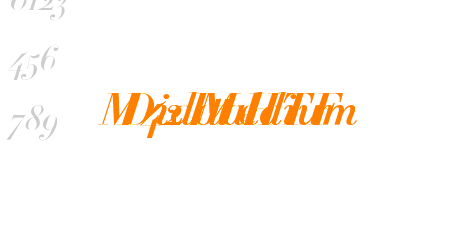 Didot HTF M42 Medium Ital