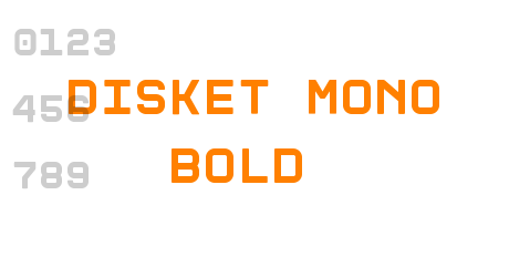 Disket Mono Bold