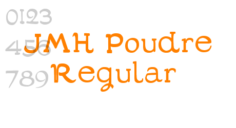 JMH Poudre Regular