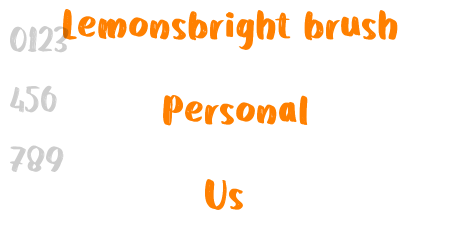 Lemonsbright brush  Personal Us