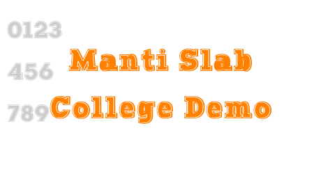 Manti Slab College Demo