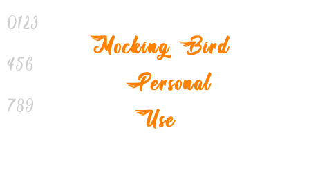 Mocking Bird – Personal Use