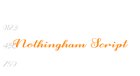Nothingham Script