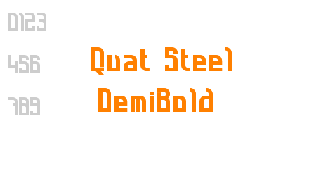 Quat Steel DemiBold