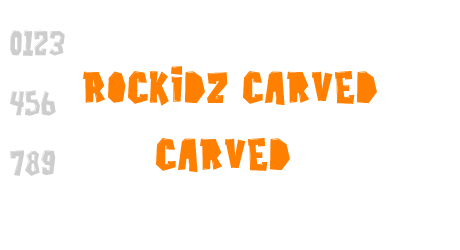 Rockidz Carved Carved