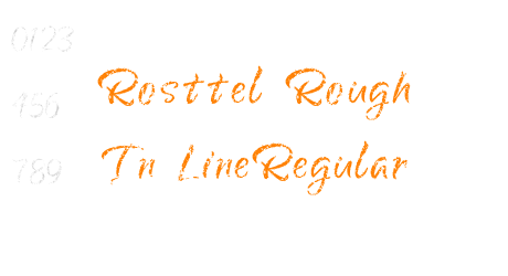Rosttel Rough In LineRegular