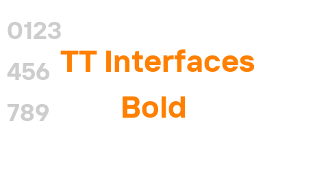 TT Interfaces Bold
