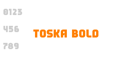 Toska Bold