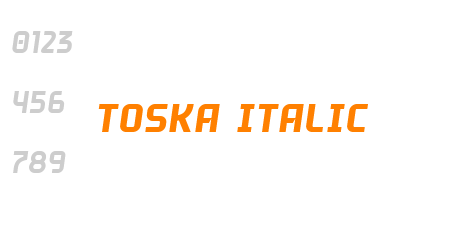 Toska Italic