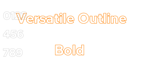 Versatile Outline Bold