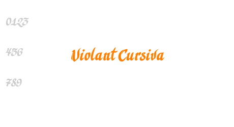 Violant Cursiva