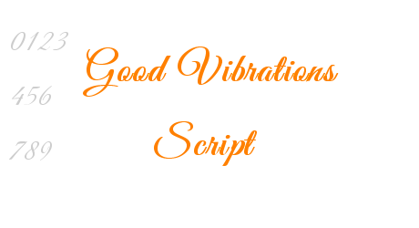 Good Vibrations Script
