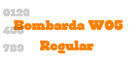 Bombarda W05 Regular