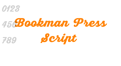 Bookman Press Script