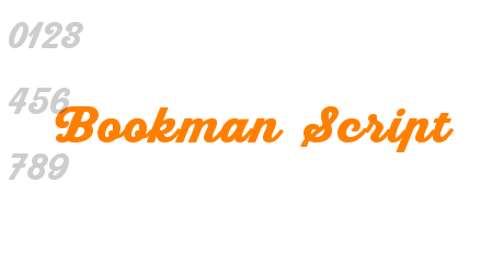 Bookman Script