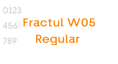 Fractul W05 Regular