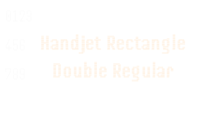 Handjet Rectangle Double Regular
