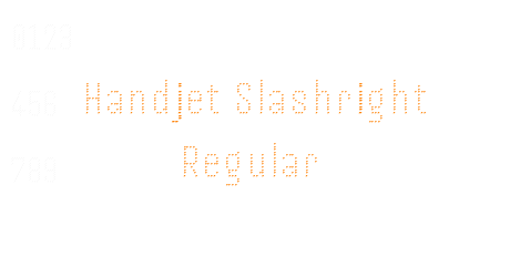 Handjet Slashright Regular