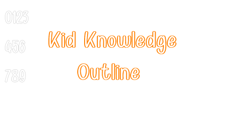 Kid Knowledge Outline