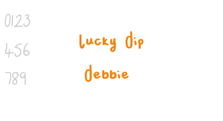 Lucky Dip Debbie