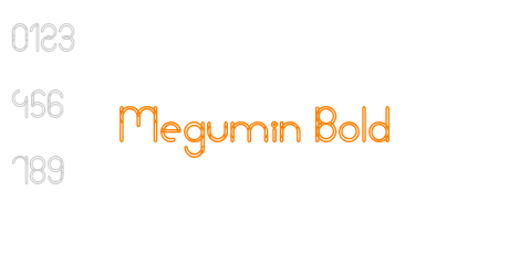 Megumin Bold