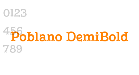 Poblano DemiBold