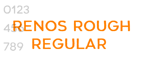 Renos Rough Regular