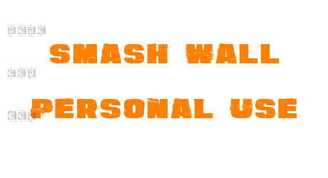 Smash Wall Personal Use