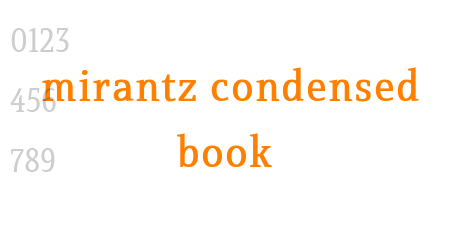 mirantz condensed book