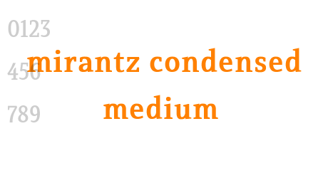 mirantz condensed medium