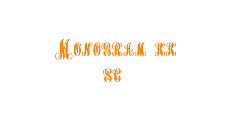 Monogram kk sc