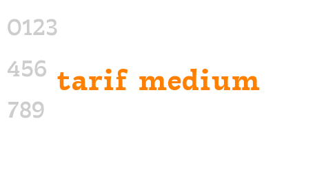 tarif medium