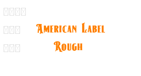 American Label Rough