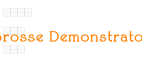 Brosse Demonstrator