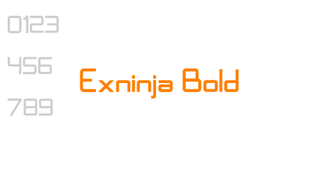 Exninja Bold