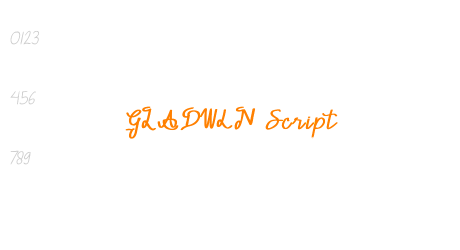 GLADWIN Script