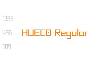 HUECO Regular