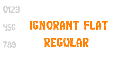 Ignorant Flat Regular