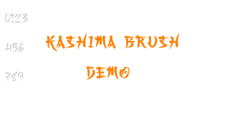 Kashima Brush Demo