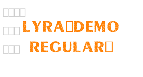 Lyra Demo Regular