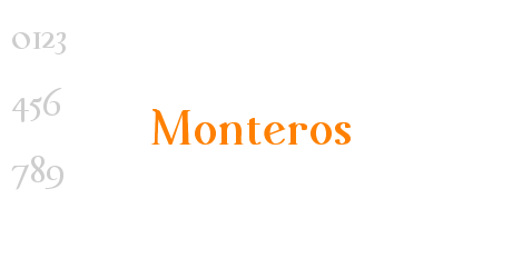 Monteros